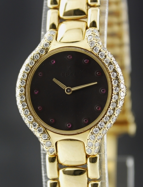(image for) A Ebel Beluga 18K Yellow Gold Diamond Watch